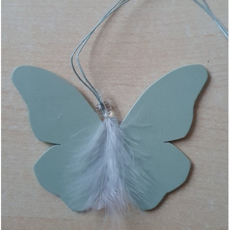 Holz Schmetterling mint