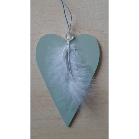Holz Herz mint