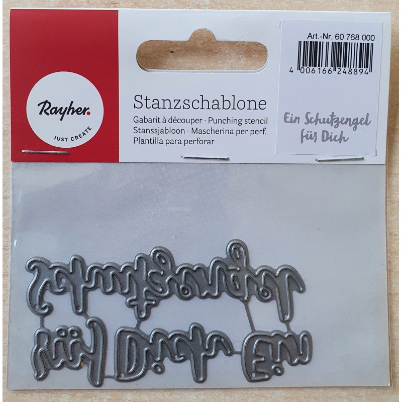 Metall Stanzform Ein Schutzengel...