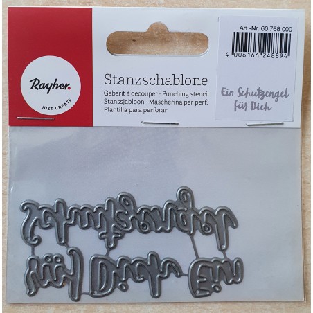 Metall Stanzform Ein Schutzengel...