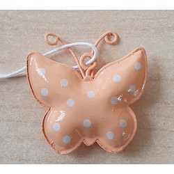 Metall Schmetterling lachs