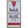 Schild Familie...
