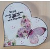 Schild Herz stehend