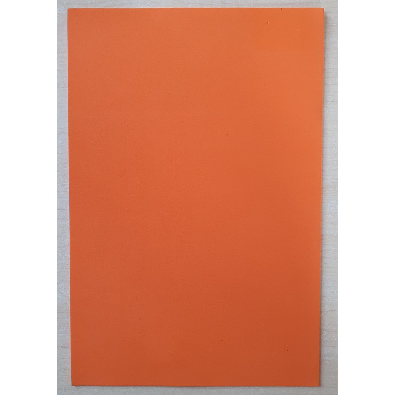 Moosgummi orange