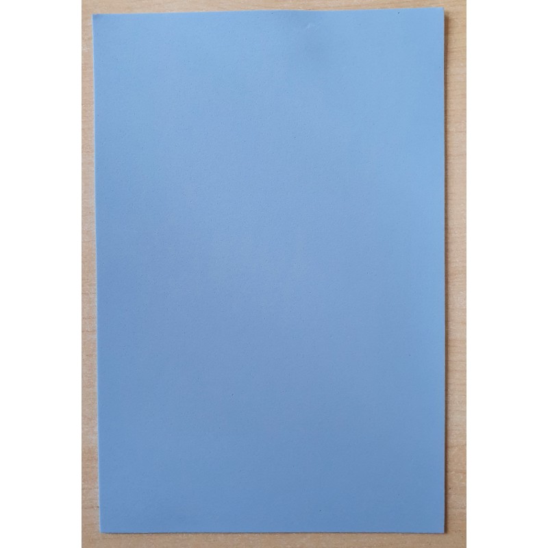 Moosgummi hellblau