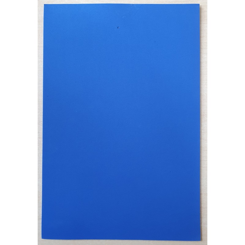 Moosgummi blau