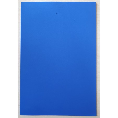 Moosgummi blau