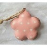 Metall Blume rosa