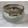 Teelicht milchig/silber