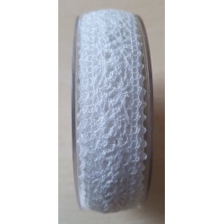 Spitzenband weiss