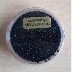 Miyuki Rocailles schwarz