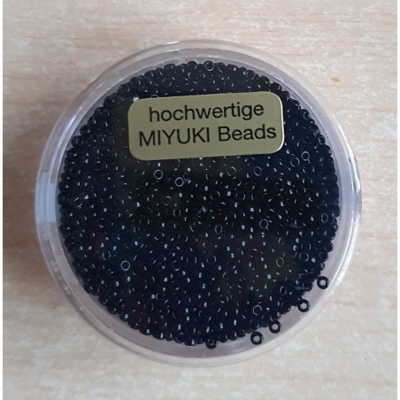 Miyuki Rocailles schwarz