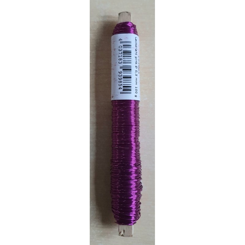 Lackdraht pink