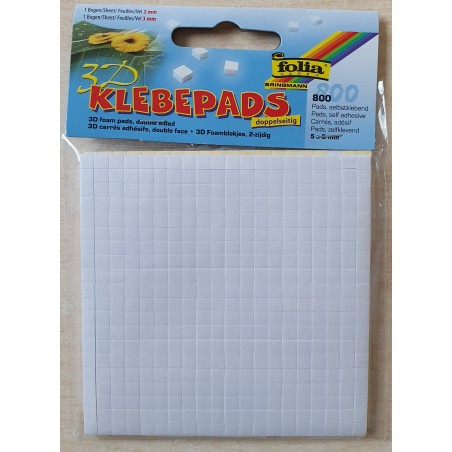 3D Klebepads 5 x 5 mm