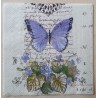 Servietten Schmetterling lila