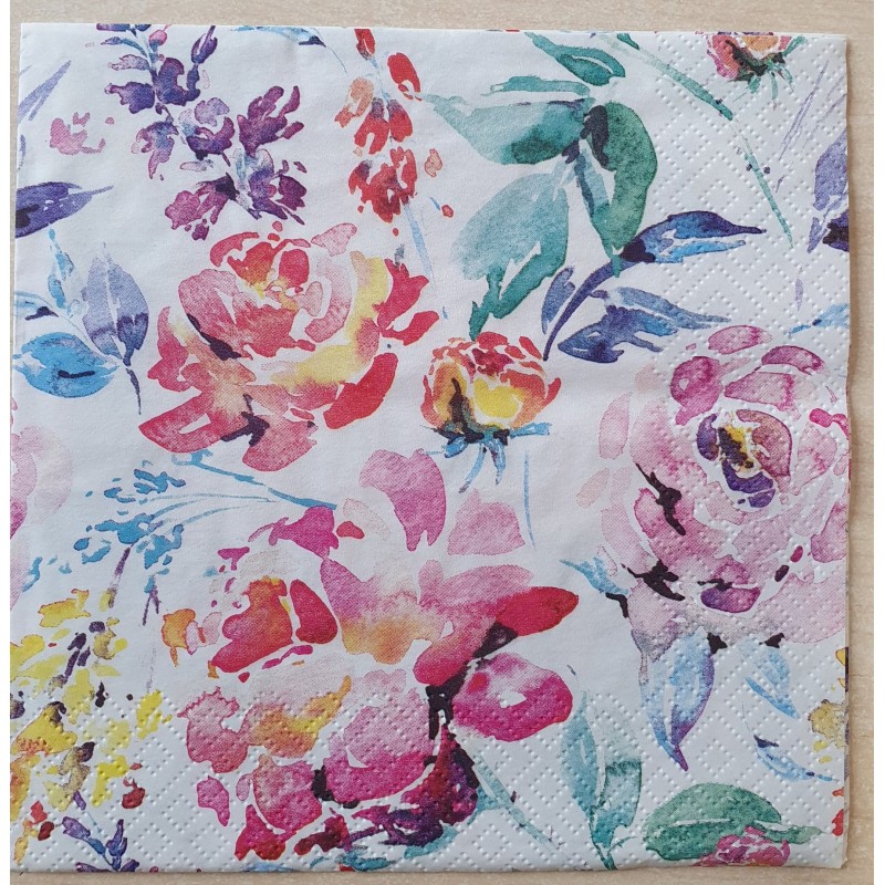 Servietten Blumen
