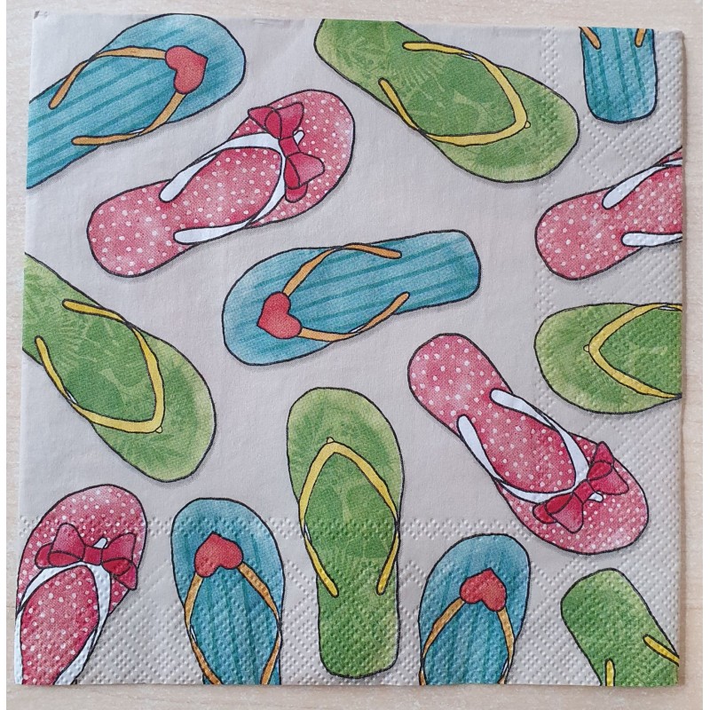 Servietten Flip Flops