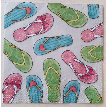 Servietten Flip Flops