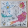 Servietten Vogel/Blume