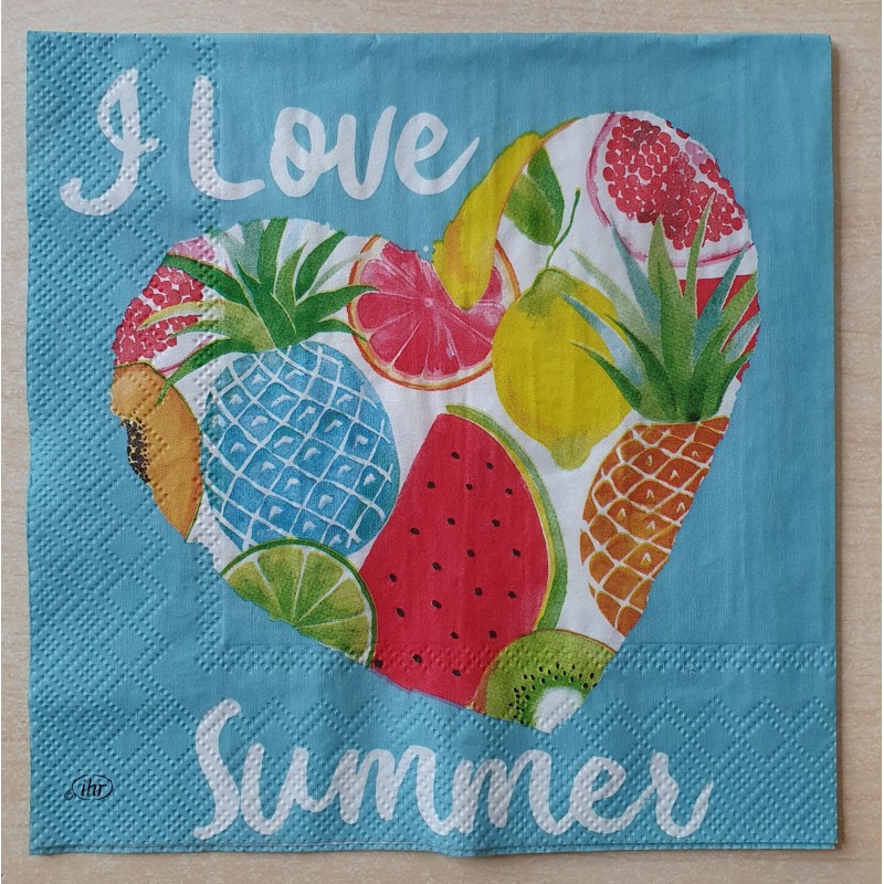 Servietten Love Summer