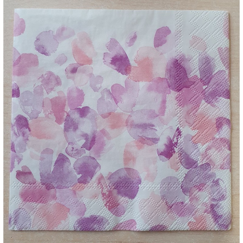 Servietten Muster rosa/lila