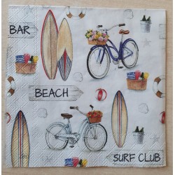 Servietten Surfbrett