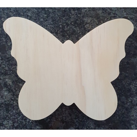 Holz Schmetterling stehend