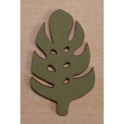 Holz Blatt olive