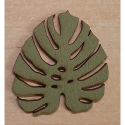 Holz Blatt olive