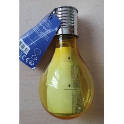 Solar Glühbirne gelb