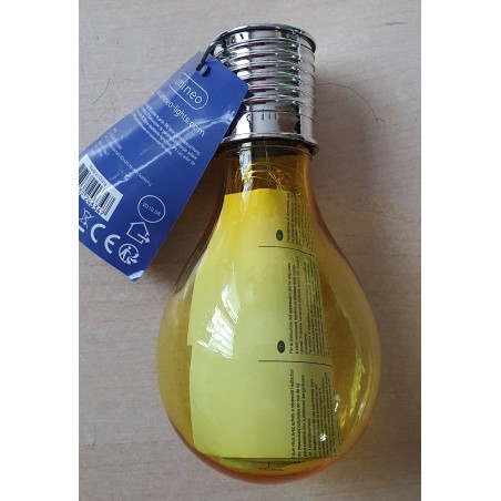 Solar Glühbirne gelb
