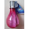 Solar Glühbirne pink