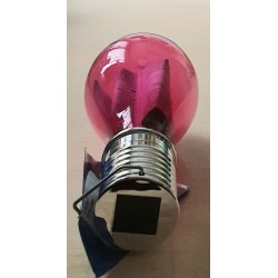 Solar Glühbirne pink