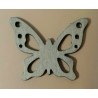 Holz Schmetterling olive