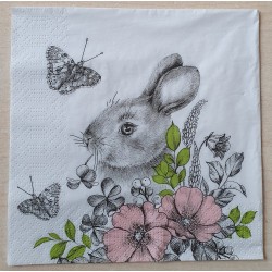 Serviette Kaninchen