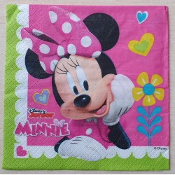 Serviette Mini Maus und Daisy