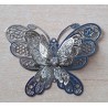 Metall Schmetterling silber