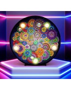 3D Diamant Pixel Lichter