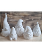 Beton und Raysin Figuren